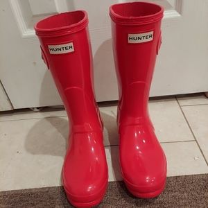 Hunter short rain boots
